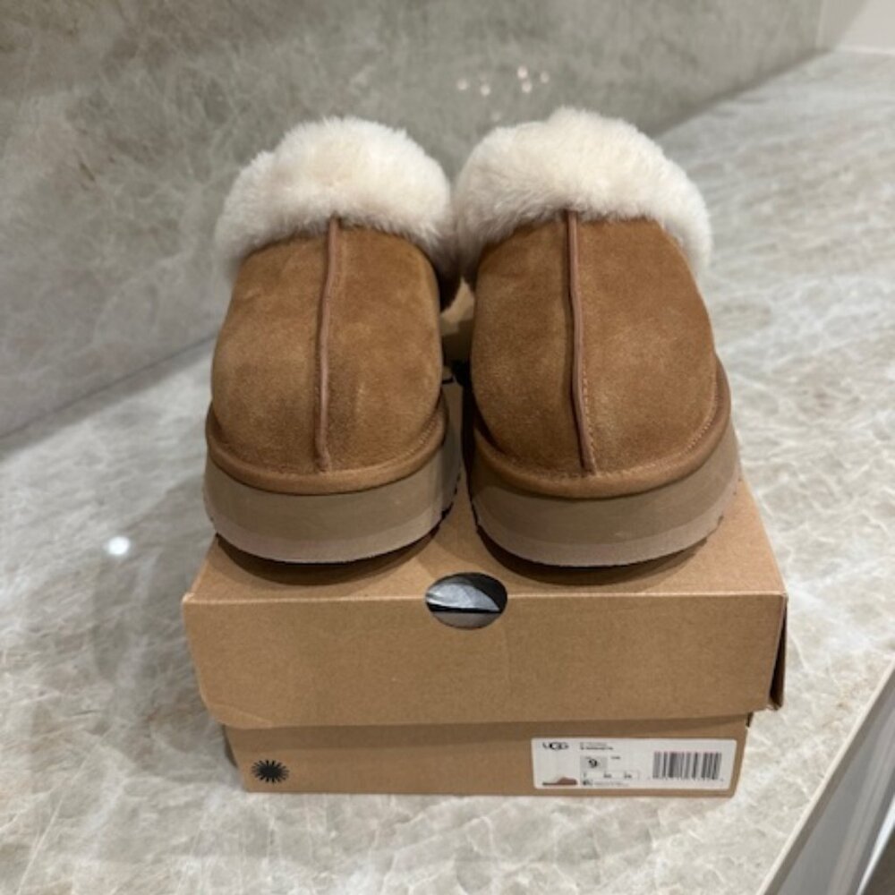 Ugg Disquette Slipper Chestnut Sz 9